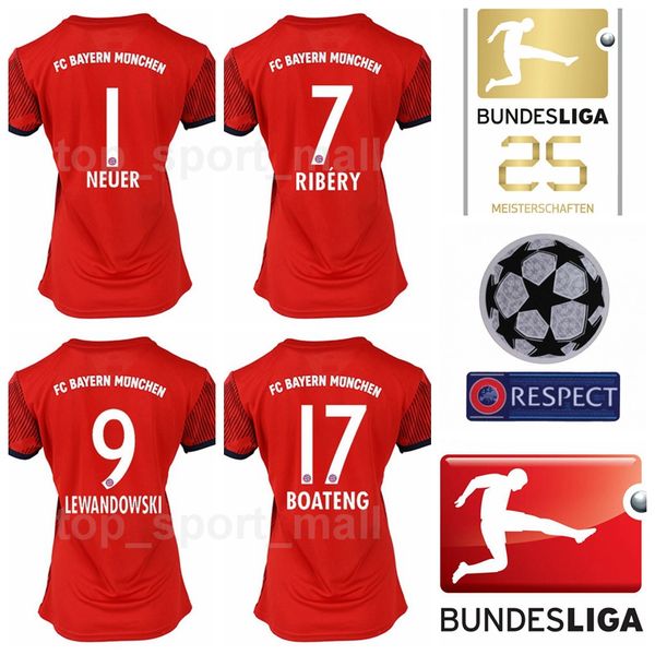 Thai Red RIBERY Women Jerseys FC 18 19 Season Soccer NEUER THIAGO MARTINEZ BOATENG Football Shirt Kit Uniform Woman Lady Team Red
Thai Red RIBERY Women Jerseys FC 18 19 Season Soccer NEUER THIAGO MARTINEZ BOATENG Football Shirt Kit Uniform Woman Lady Team Red