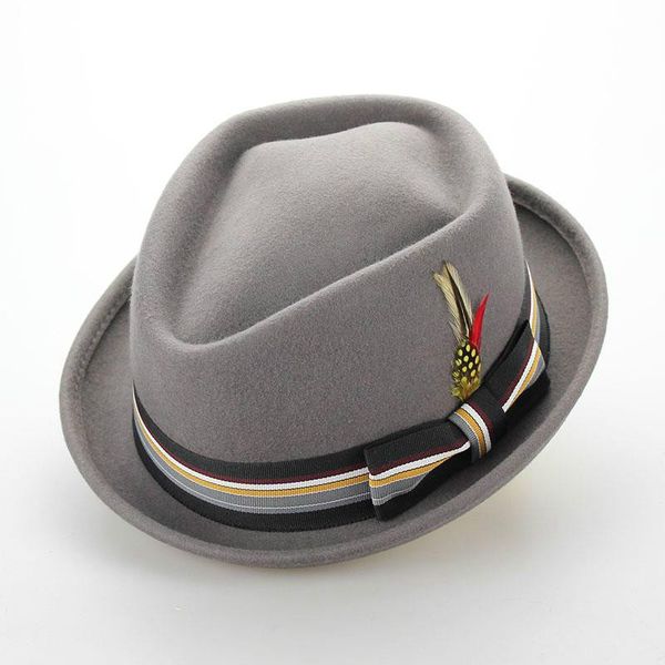 fashion-wholesale-vintage australian wool felt jazz men hat male floppy feather fedora bowfashion flat dome s large size woolen hat, Blue;gray
fashion-wholesale-vintage australian wool felt jazz men hat male floppy feather fedora bowfashion flat dome s large size woolen hat, Blue;gray