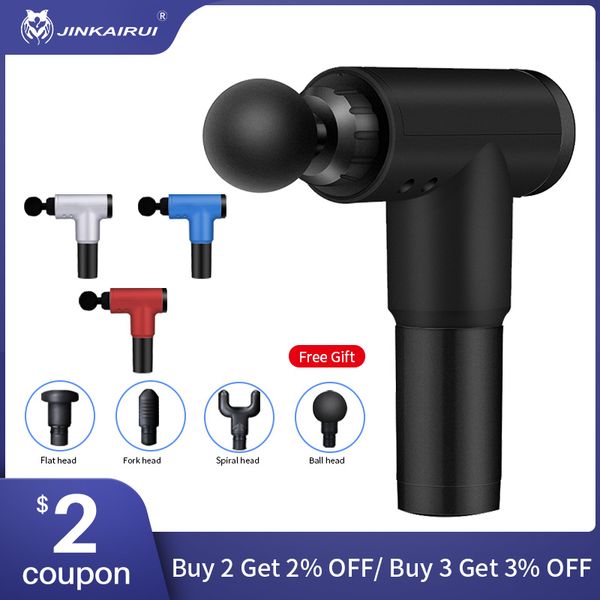 jinkairui 4 heads massage fascial gun deep body sport therapy relief body shaping slimming relaxation massagea
jinkairui 4 heads massage fascial gun deep body sport therapy relief body shaping slimming relaxation massagea