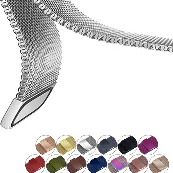 milanese loop band 38/40mm & 42/44mm replacement fashion watch accessories fast delivery factory price
milanese loop band 38/40mm & 42/44mm replacement fashion watch accessories fast delivery factory price
