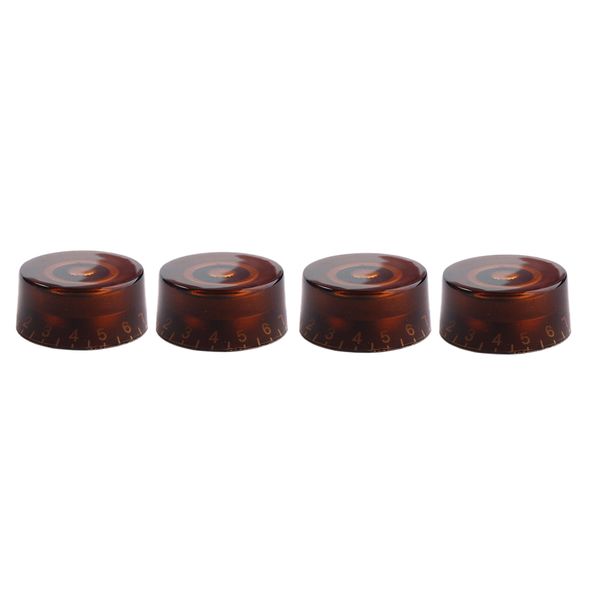 4pcs acrylic electric guitar volume tone knobs for lp sg style guitar parts, brown
4pcs acrylic electric guitar volume tone knobs for lp sg style guitar parts, brown