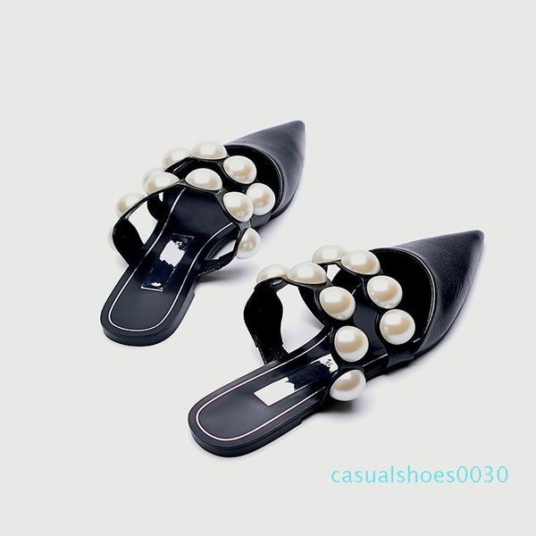 monmoira pointed toe pearl women sandals summer women slippers slip on flat sandals sandalias mujer sandale femme c30, Black
monmoira pointed toe pearl women sandals summer women slippers slip on flat sandals sandalias mujer sandale femme c30, Black