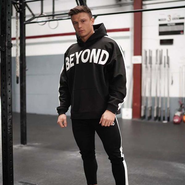 sport wear for men leisure running set sports hoodies fit men sweatshirt letter pullover running tight sweatpant jogging suits, Black;blue
sport wear for men leisure running set sports hoodies fit men sweatshirt letter pullover running tight sweatpant jogging suits, Black;blue