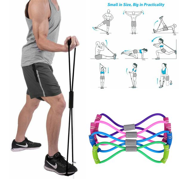 yoga gum fitness resistance 8 word chest expander rope workout muscle fitness rubber elastic bands for sports exercise stock
yoga gum fitness resistance 8 word chest expander rope workout muscle fitness rubber elastic bands for sports exercise stock