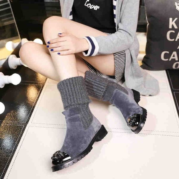 gold metal round toe women boots suede shoes women sock boots warm mid-calf booties spring autumn shoes woman botas crystal, Black
gold metal round toe women boots suede shoes women sock boots warm mid-calf booties spring autumn shoes woman botas crystal, Black