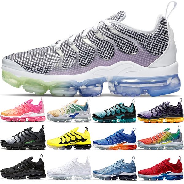 2019 Plus Men Women Running Shoes Black White Indigo Storm Volt Game Royal Lemon Lime Spirit Teal Designer Trainer Sport Sneakers Size 36-45
2019 Plus Men Women Running Shoes Black White Indigo Storm Volt Game Royal Lemon Lime Spirit Teal Designer Trainer Sport Sneakers Size 36-45