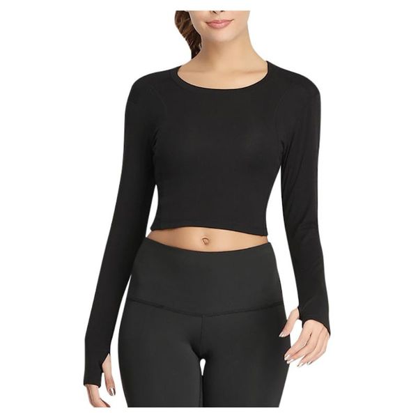 women sport crop short long sleeve t-shirt fitness running workout woman running workout sport t-shirts sports wear, White
women sport crop short long sleeve t-shirt fitness running workout woman running workout sport t-shirts sports wear, White