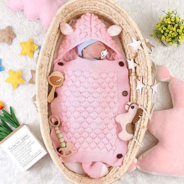 2019 new fashion baby sleeping bag sleeveless animal hooded knitting jumpsuit baby envelope type kick - proof quilt
2019 new fashion baby sleeping bag sleeveless animal hooded knitting jumpsuit baby envelope type kick - proof quilt