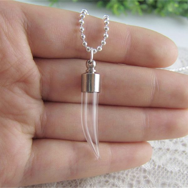 9 styles mini glass bottle pendant necklace perfume essential oil keep openable small bottle necklaces for women jewelry, Silver
9 styles mini glass bottle pendant necklace perfume essential oil keep openable small bottle necklaces for women jewelry, Silver
