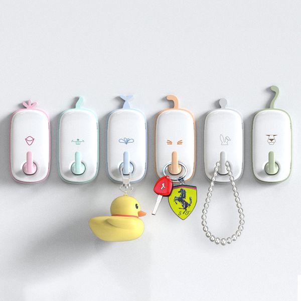 6pcs/set kartoon cute animal hooks key holder wall door kitchen bathroom accessories holder bag cloth hangers
6pcs/set kartoon cute animal hooks key holder wall door kitchen bathroom accessories holder bag cloth hangers