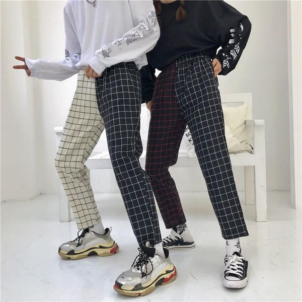 neploe vintage paid patchwork pants harajuku woman man trousers elastics high waist pants korean causal straight, Red
neploe vintage paid patchwork pants harajuku woman man trousers elastics high waist pants korean causal straight, Red