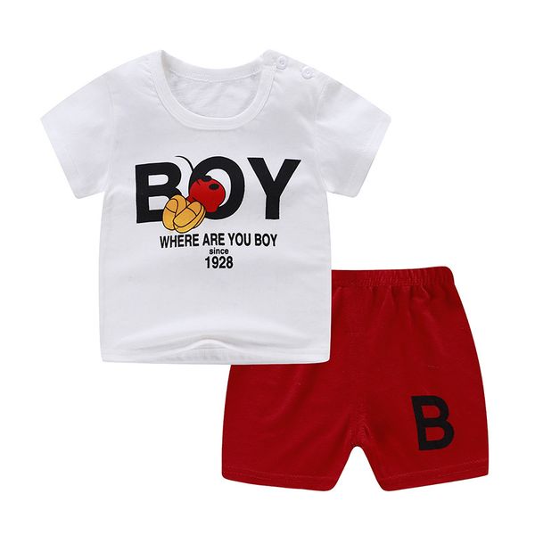 summer baby kids short sleeves+shorts baby boy fashion clothing sets girl lovely clothing outfits, White
summer baby kids short sleeves+shorts baby boy fashion clothing sets girl lovely clothing outfits, White