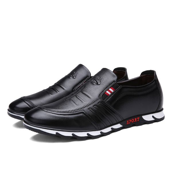 new business men oxfords shoes set of feet dress shoes male office wedding pointed men's leather walking casual, Black
new business men oxfords shoes set of feet dress shoes male office wedding pointed men's leather walking casual, Black