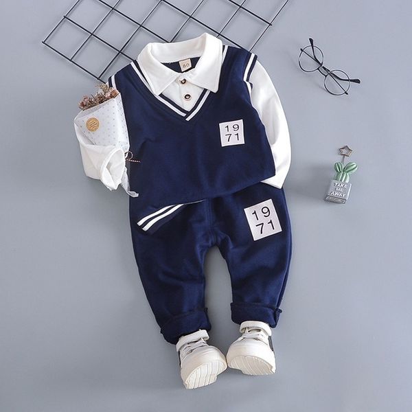children's clothing set cotton shirt t-shirt + vest + pants 3 piece suit spring and autumn models newborn baby boy clothing, White
children's clothing set cotton shirt t-shirt + vest + pants 3 piece suit spring and autumn models newborn baby boy clothing, White