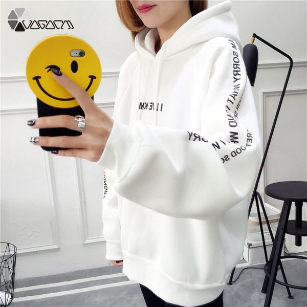 sweatshirts female hoodies plus size sweatshirt hoodies long sleeve hoody autumn hooded sweatshirts letter print pullover, Black
sweatshirts female hoodies plus size sweatshirt hoodies long sleeve hoody autumn hooded sweatshirts letter print pullover, Black