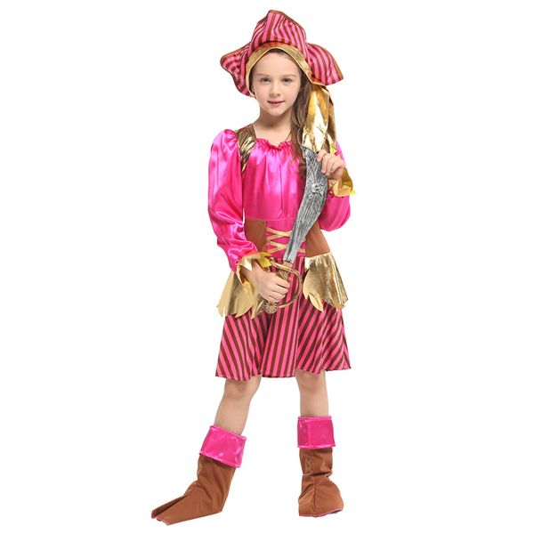 huihonshe new arrival halloween carnival party pink dress for girls kids pirate costumes fantasia cosplay children clothing, Black;red
huihonshe new arrival halloween carnival party pink dress for girls kids pirate costumes fantasia cosplay children clothing, Black;red