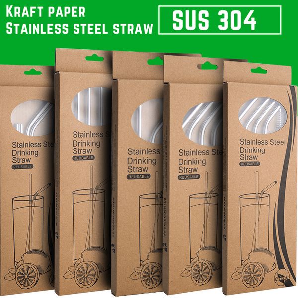 304 stainless steel straws environmental protection drinking strawtube milk tea cold drink thick straw metal straw t2i5284
304 stainless steel straws environmental protection drinking strawtube milk tea cold drink thick straw metal straw t2i5284