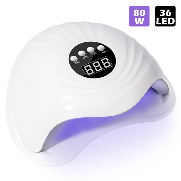 80w nail dryer dual uv led nail lamp gel polish curing light with bottom 30s/60s timer lcd display lamp for nails dryer
80w nail dryer dual uv led nail lamp gel polish curing light with bottom 30s/60s timer lcd display lamp for nails dryer