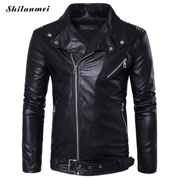 men's fur & faux men turn-down collar solid coats 2021 pu leather jacket bomber slim motorcycle black male veste cuir homme
men's fur & faux men turn-down collar solid coats 2021 pu leather jacket bomber slim motorcycle black male veste cuir homme