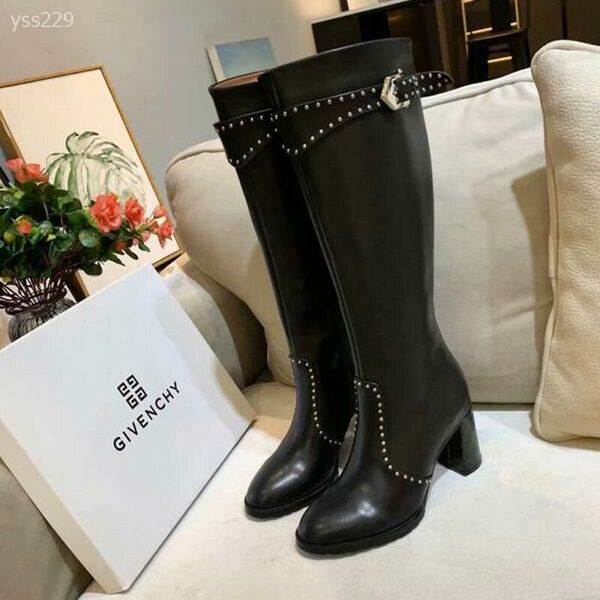 studded mid-heeled round-to-the-knee boots women's autumn and winter 2019 new europe and america outdoor and leisure zipper leather boo, Black
studded mid-heeled round-to-the-knee boots women's autumn and winter 2019 new europe and america outdoor and leisure zipper leather boo, Black