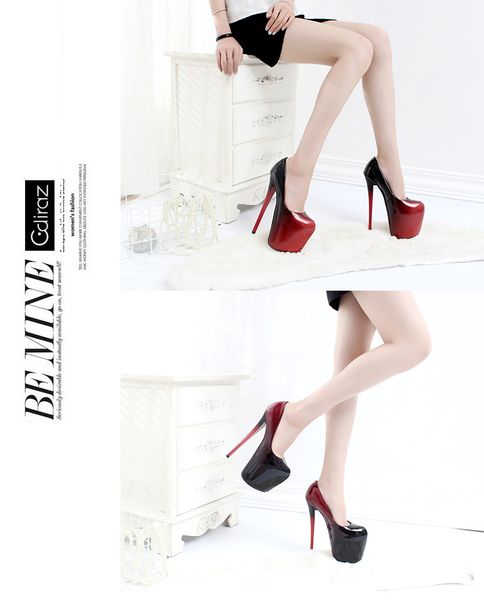 a new generation super high thin heel 19cm hentian high night club womens shoes foreign trade super large size 3450 cross border, Black
a new generation super high thin heel 19cm hentian high night club womens shoes foreign trade super large size 3450 cross border, Black