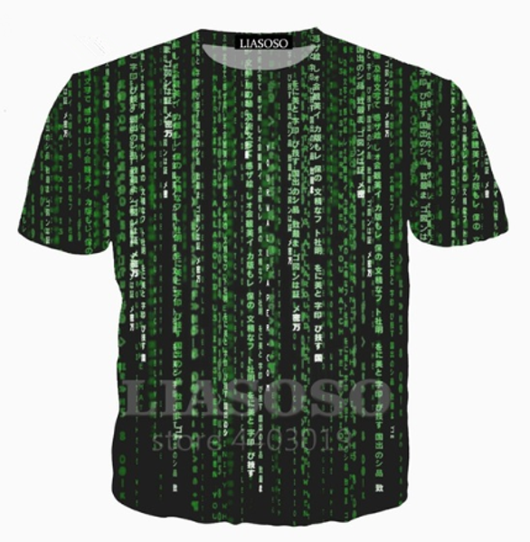 2019 summer fashion classic movie the matrix tshirt tee shirts casual men women harajuku 3d t-shirt hip hop style u1749, White;black
2019 summer fashion classic movie the matrix tshirt tee shirts casual men women harajuku 3d t-shirt hip hop style u1749, White;black