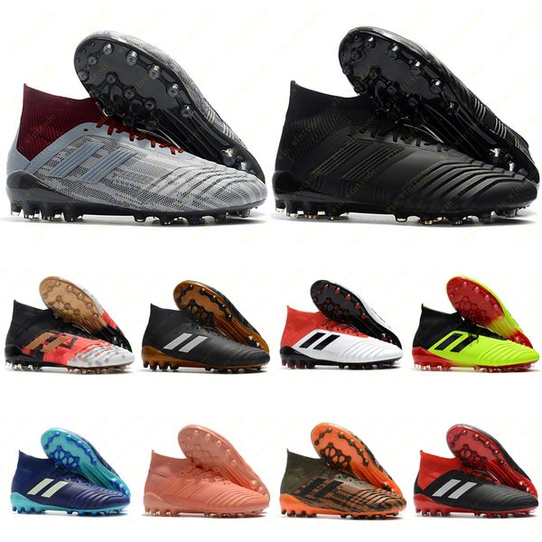 Mens top quality soccer cleats Predator 19.1 FG 18.1 soccer shoes Predator 19 FG 18 high ankle football boots outdoor scarpe da calcio 39-45
Mens top quality soccer cleats Predator 19.1 FG 18.1 soccer shoes Predator 19 FG 18 high ankle football boots outdoor scarpe da calcio 39-45