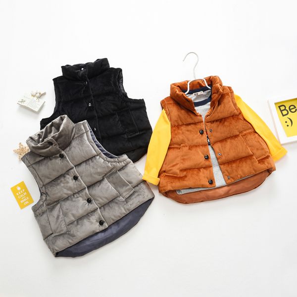 new kids vest boy and girl thickness waistcoat children clothes 2-7 old size autumn winter, Camo
new kids vest boy and girl thickness waistcoat children clothes 2-7 old size autumn winter, Camo