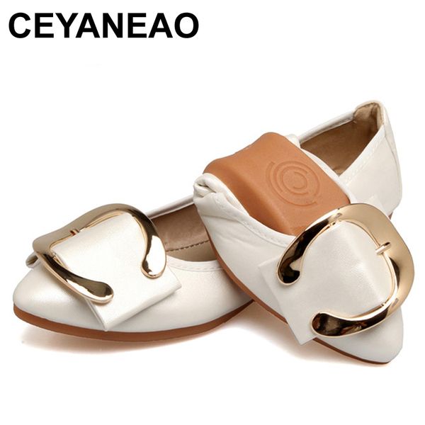 CEYANEAO 2018 Fashion Women Pointed Toe Gold Ballet Flats Pregnant Soft Flat Small Size Plus Size 33-45 Slion On ShoesE1110
CEYANEAO 2018 Fashion Women Pointed Toe Gold Ballet Flats Pregnant Soft Flat Small Size Plus Size 33-45 Slion On ShoesE1110