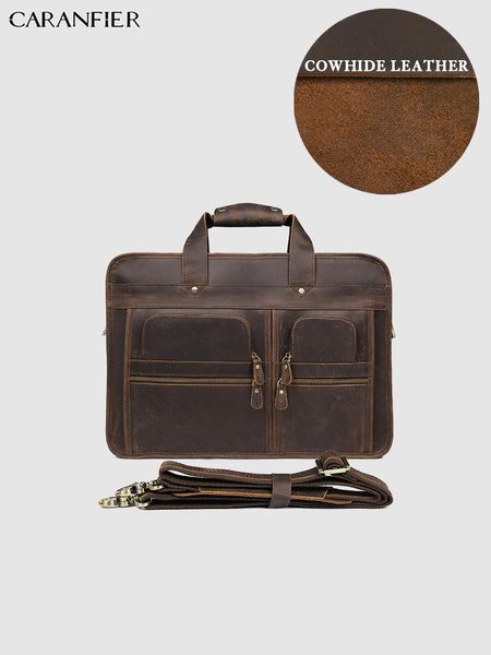 caranfier mens briefcases crazy horse genuine cowhide leather business large capacity lapbags vintage handbags
caranfier mens briefcases crazy horse genuine cowhide leather business large capacity lapbags vintage handbags