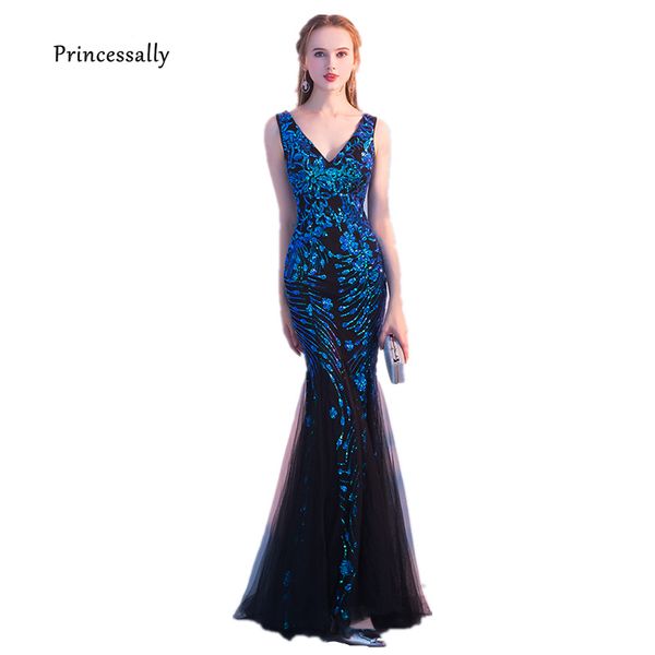 sequins beading evening dresses mermaid long formal prom party dress v-neck long evening gown new style 2019 robe de soriee, White;black
sequins beading evening dresses mermaid long formal prom party dress v-neck long evening gown new style 2019 robe de soriee, White;black