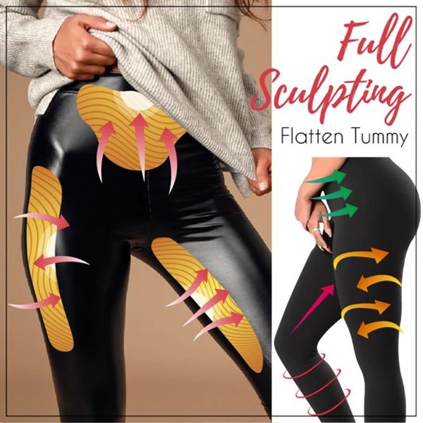 women winter warm stretch-fit faux leather shaper pu-high waist leggings pants legs body contour skinny pants for femmes &cx
women winter warm stretch-fit faux leather shaper pu-high waist leggings pants legs body contour skinny pants for femmes &cx