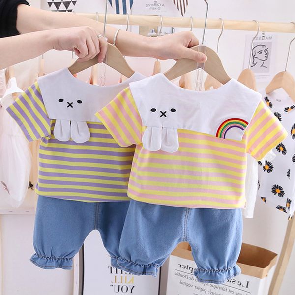 kids designer clothes girls short sleeve suit 2020 children's wear t-shirt shorts baby two-piece suit children's fashionable summe, White
kids designer clothes girls short sleeve suit 2020 children's wear t-shirt shorts baby two-piece suit children's fashionable summe, White