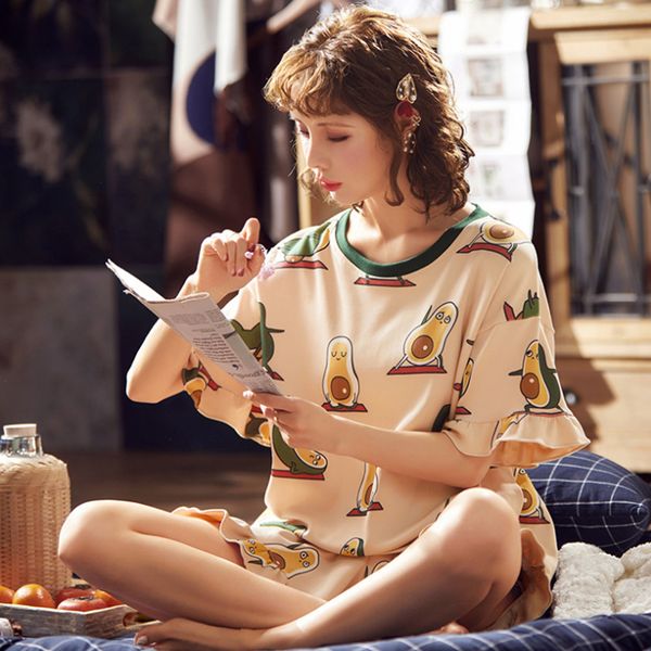 2020 summer cartoon cottonpajamas set women pyjamas women sleepwear night suits pijama mujer home wear plus size nightwear, Black;red
2020 summer cartoon cottonpajamas set women pyjamas women sleepwear night suits pijama mujer home wear plus size nightwear, Black;red