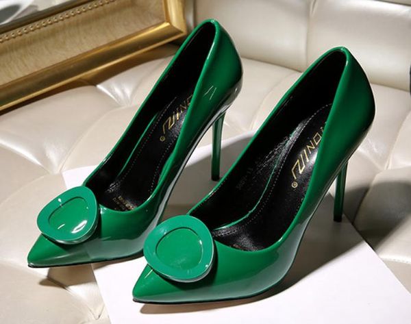 2019 women's shoes in spring and autumn with new style high heel fine heel pointed end @75, Black
2019 women's shoes in spring and autumn with new style high heel fine heel pointed end @75, Black