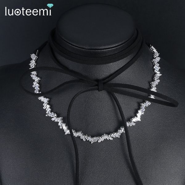 luoteemi fashion thin irregular array cubic zirconia choker necklace white gold color women collier colar jewellery, Silver
luoteemi fashion thin irregular array cubic zirconia choker necklace white gold color women collier colar jewellery, Silver