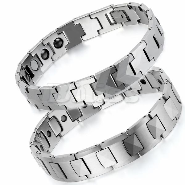 other bracelets black carbon fiber bracelet magnetic stone therapy health stainless steel men's jewelry 22.5*11mm pulseira masculina, Golden;silver
other bracelets black carbon fiber bracelet magnetic stone therapy health stainless steel men's jewelry 22.5*11mm pulseira masculina, Golden;silver