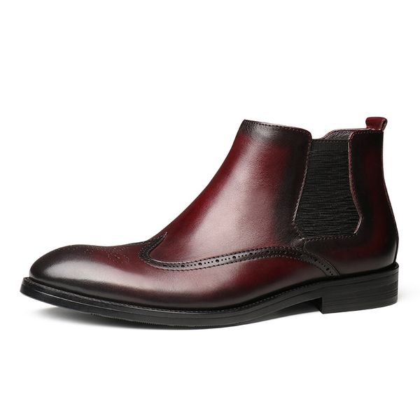 botas hombre short men leather boots men full-grain leather botines hombre bota masculina style, Black
botas hombre short men leather boots men full-grain leather botines hombre bota masculina style, Black
