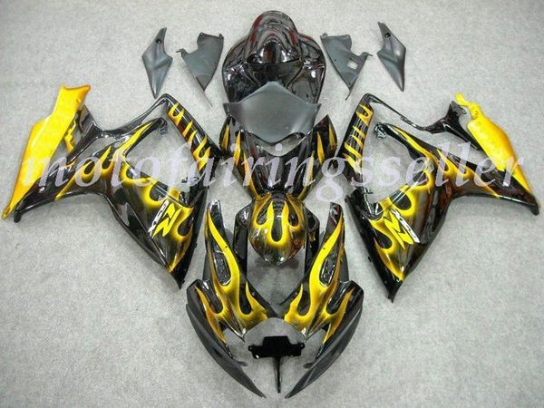 new abs plastic fairings kit fit for suzuki gsxr600 gsxr750 gsx-r600 r750 k6 2006 2007 injection mold yellow flame good
new abs plastic fairings kit fit for suzuki gsxr600 gsxr750 gsx-r600 r750 k6 2006 2007 injection mold yellow flame good