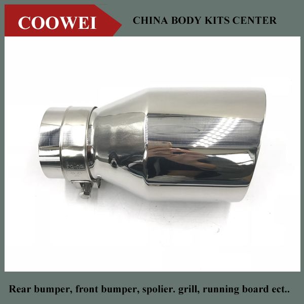 1pcs inlet (63mm) outlet (90mm) car auto slant cut universal tip exhaust muffler tip 304 stainless steel chrome pipe
1pcs inlet (63mm) outlet (90mm) car auto slant cut universal tip exhaust muffler tip 304 stainless steel chrome pipe