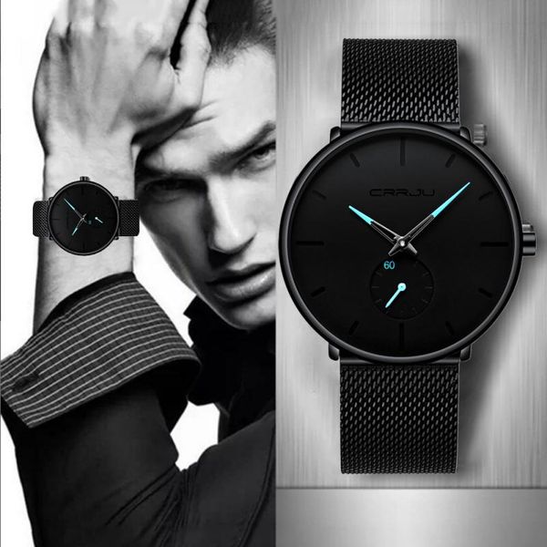2019 30 meter waterproofing super thin men's business watch black leisure wristwatch masculino montre homme sport, Slivery;brown
2019 30 meter waterproofing super thin men's business watch black leisure wristwatch masculino montre homme sport, Slivery;brown