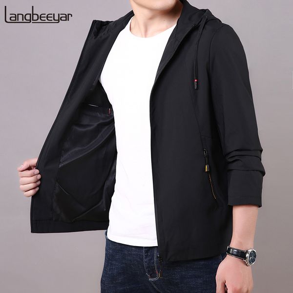 2019 new fashion jackets for men hooded streetwear trend windbreakers overcoat slim fit autumn winter casual coat mens clothes, Black;brown
2019 new fashion jackets for men hooded streetwear trend windbreakers overcoat slim fit autumn winter casual coat mens clothes, Black;brown