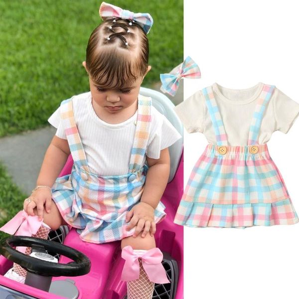 baby girl summer clothes set pink green plaid princess baby girl outfit romper strap skirts fashion toddler clothes, White
baby girl summer clothes set pink green plaid princess baby girl outfit romper strap skirts fashion toddler clothes, White