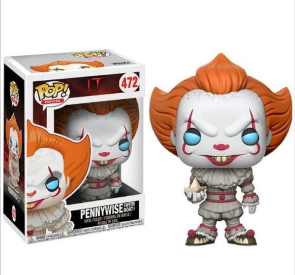 funko pop stephen king's it pennywise vinyl action figure with box #472 popular toy good quality kids gift
funko pop stephen king's it pennywise vinyl action figure with box #472 popular toy good quality kids gift
