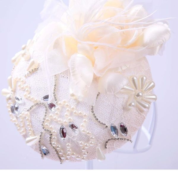 noble bride gauze headwear church headgear hair decorate bride headwear lace cambric hats formal pearls hat bridal accessories
noble bride gauze headwear church headgear hair decorate bride headwear lace cambric hats formal pearls hat bridal accessories