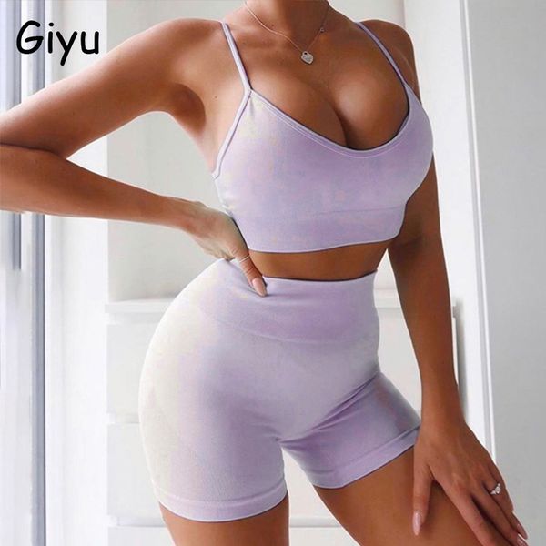 giyu tracksuit sport gym 2 piece set women 2020 summer spaghetti strap crop shorts sets casual bodycon two piece set, White
giyu tracksuit sport gym 2 piece set women 2020 summer spaghetti strap crop shorts sets casual bodycon two piece set, White