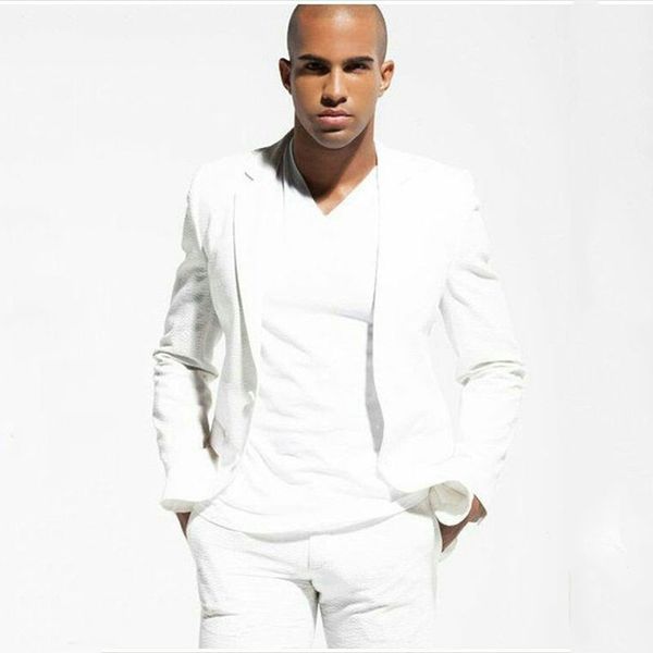casual men white suits for wedding groom tuxedo male blazer two piece(jacket+pants)costume homme slim fit terno masculino trajes de hombre, Black;gray
casual men white suits for wedding groom tuxedo male blazer two piece(jacket+pants)costume homme slim fit terno masculino trajes de hombre, Black;gray