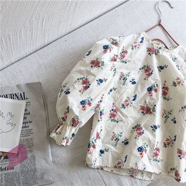 spring 2020 new korean girls' floral foam sleeve shirt small broken flower girls long sleeved cotton blouses kids clothes t200229, White;black
spring 2020 new korean girls' floral foam sleeve shirt small broken flower girls long sleeved cotton blouses kids clothes t200229, White;black