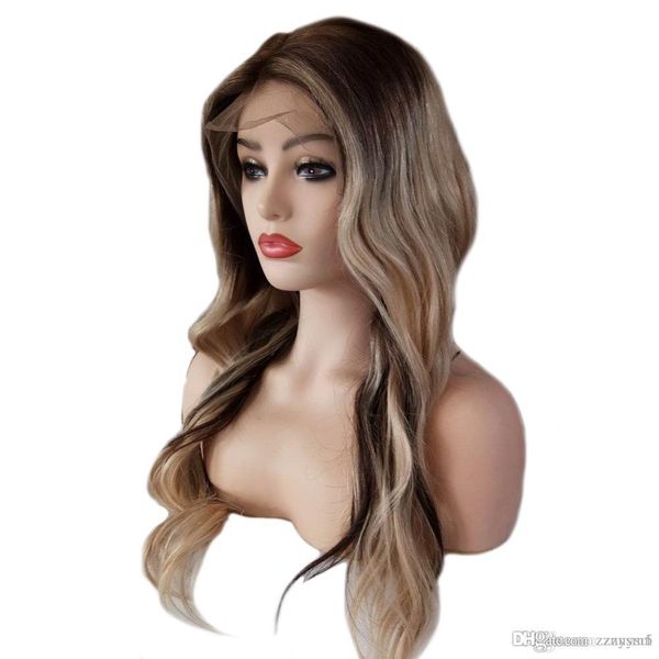 balayage front hair wig ombre color #4 fading blonde 100% remy hair front wig with baby hair+wig net, Black
balayage front hair wig ombre color #4 fading blonde 100% remy hair front wig with baby hair+wig net, Black