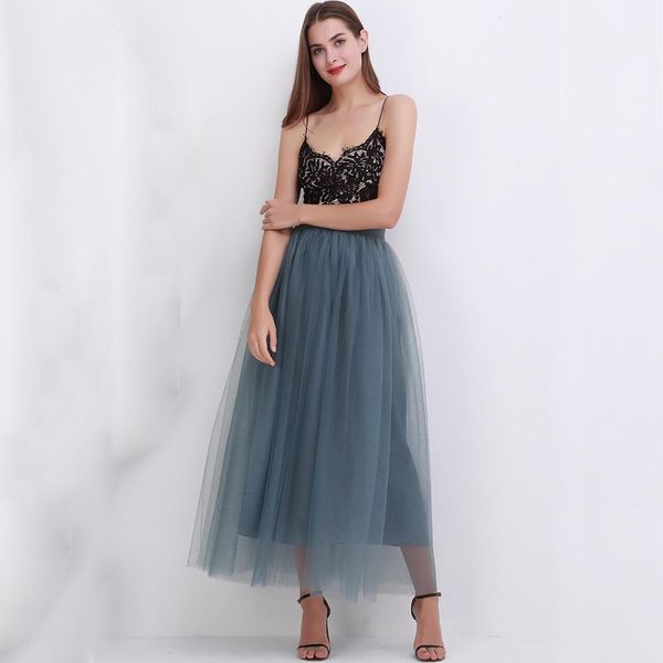 100cm new arrive women vestidos long tulle skirts 2019 floor length tutu skirts wedding lolita sashes bridesmaid skirts, Black
100cm new arrive women vestidos long tulle skirts 2019 floor length tutu skirts wedding lolita sashes bridesmaid skirts, Black